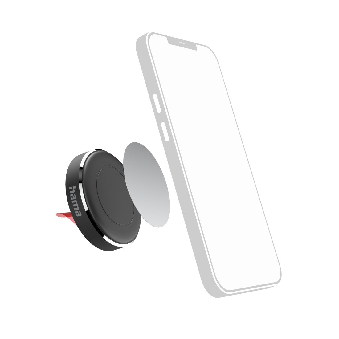 Soporte Hama Magnet  Pasivo Smartphone Negro