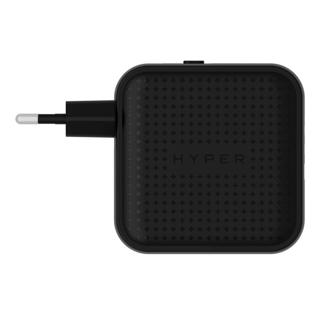 Catgador Targus Hyperjuice Gan 70 Vatios Power Delivery 3.0 + Pps Quick Charge 3.0 3 Conectores De Salida (2 Usb-C Usb) Negro