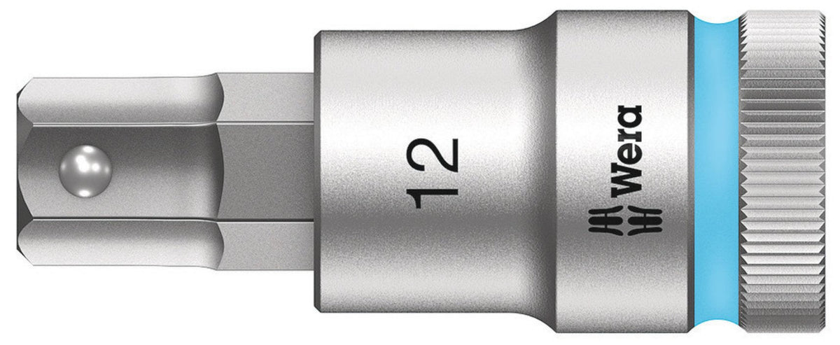 Wera Hexagonal Interior Llave De Vaso-Bit-Inserto 1/2"