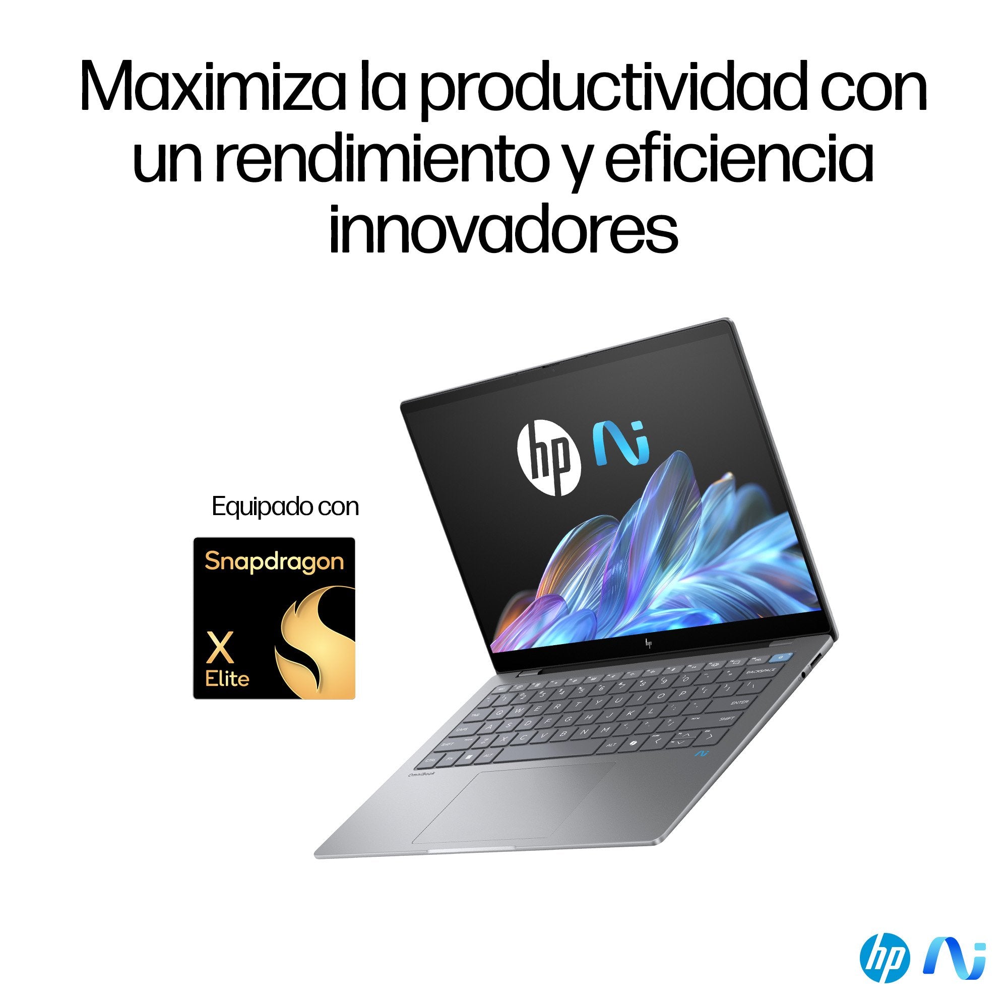 EAN 198701252214 - HP OmniBook X 14-fe0008ns Copilot+ PC Qualcomm Snapdragon X1E-78-100 Portátil 35,6 cm (14") Pantalla tácti imagen 3