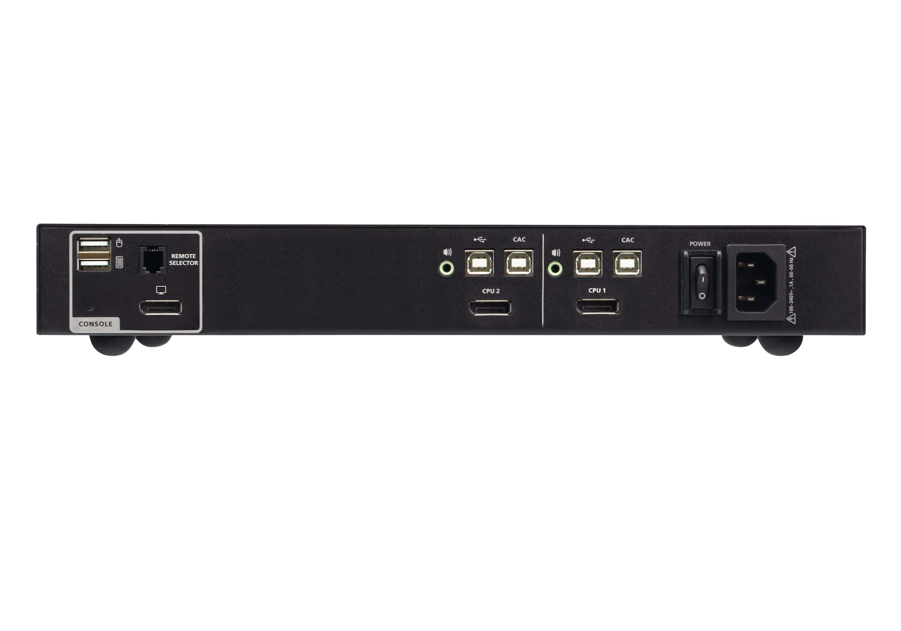 Aten Cs1182dp4c Switch Seguro Kvm De 2 Puertos Con Usb 4k Displayport (Compatible Con Psd Pp V4.0)