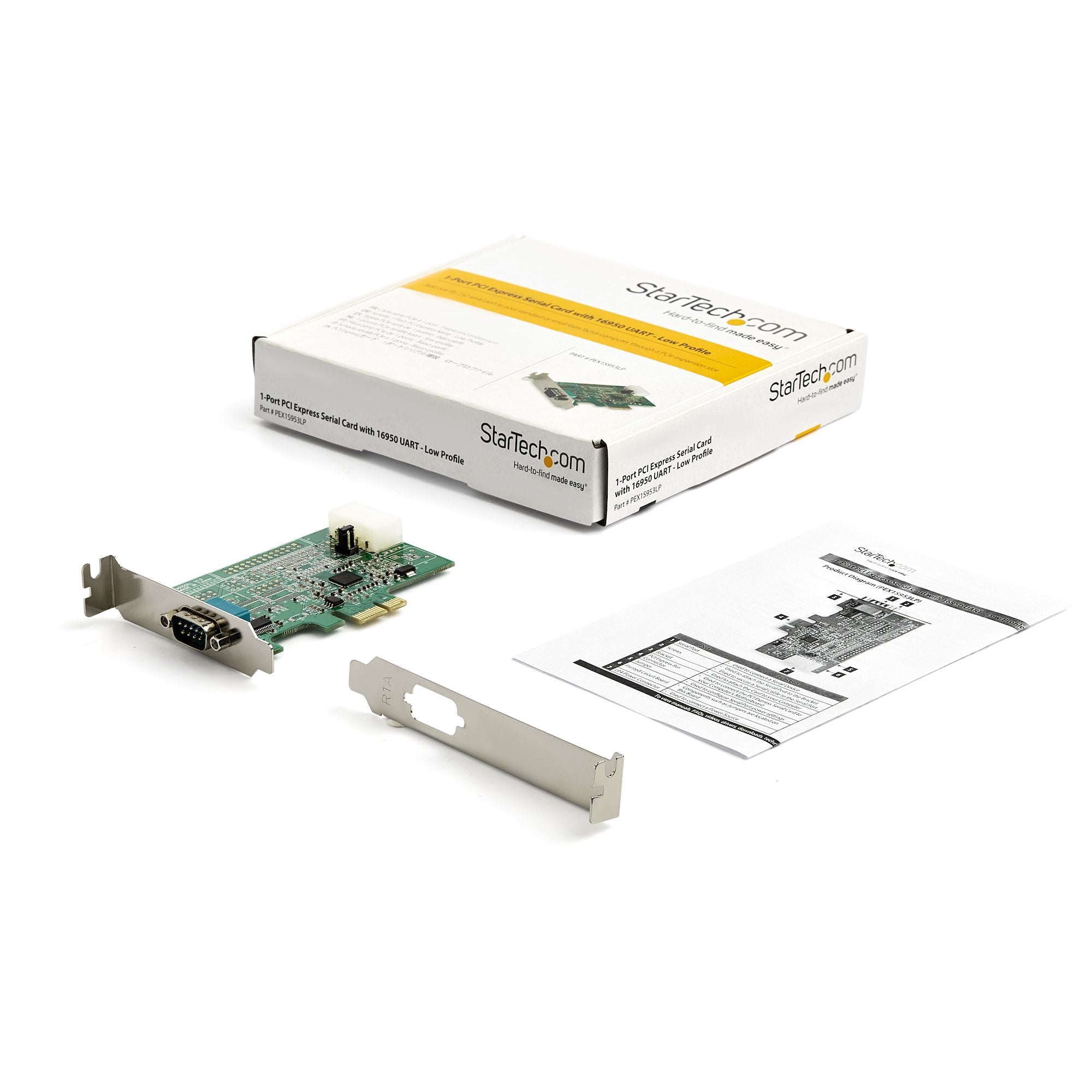 EAN 0065030881159 - StarTech.com PEX1S953LP tarjeta y adaptador de interfaz Interno De serie imagen 6