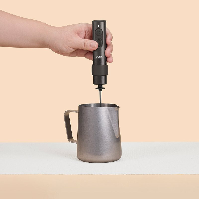 Outin Lattogo - Tundra Brown - Handheld Milk Frother