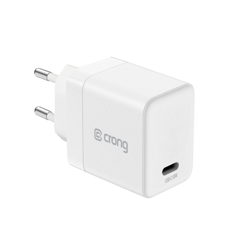 Ladowarka Sieciowa Ultra Compact Gan Usb-C 45w Pd 3.0 Z Pps Biala