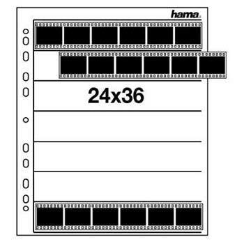 Hama Negative Sleeves, 24 X 36 Mm, Glassine Matt Álbum De Foto Y Protector 7 Hojas