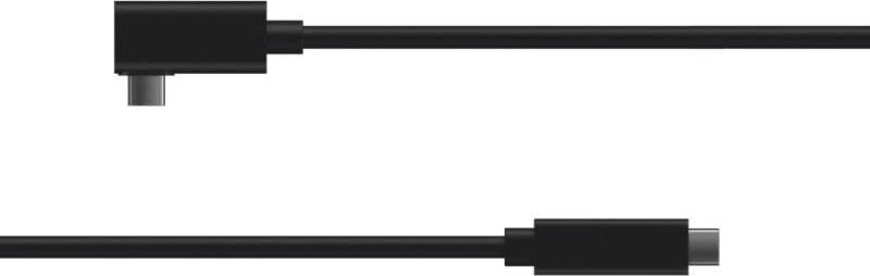 Cable De Streaming Htc Usb 3.2 Gen 2 Vive Focus 3, Conector Usb-C > Conector Usb-C 90° Negro, 5 Metros, En Ángulo 99h12249-00