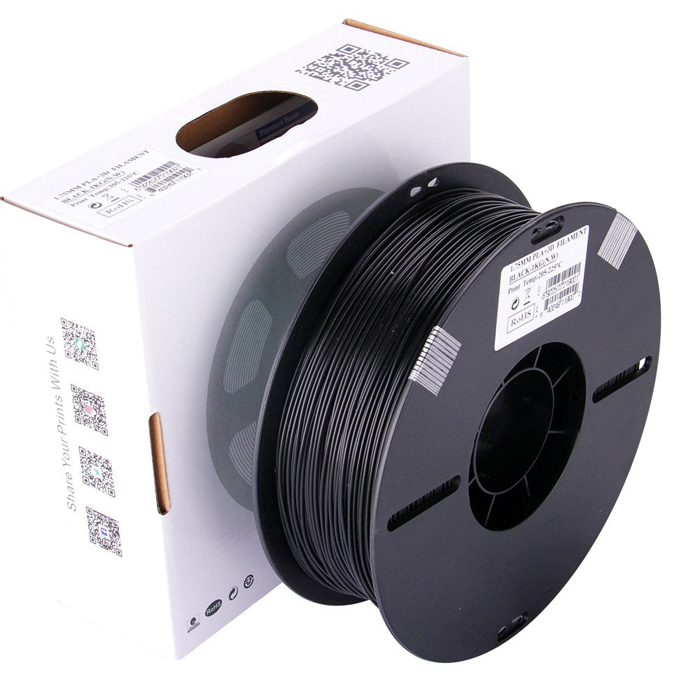 Esun Filamento 3d Pla+ 1.75mm Negro 1kg