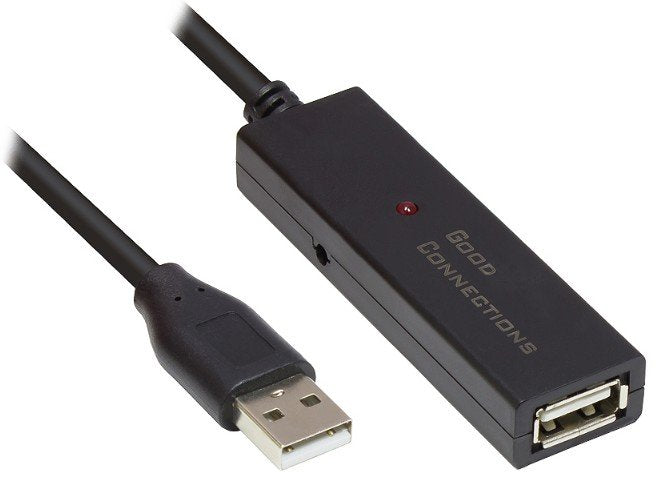 EAN 4014619510955 - Alcasa GC-M0134 cable USB USB 2.0 20 m USB A Negro imagen 1