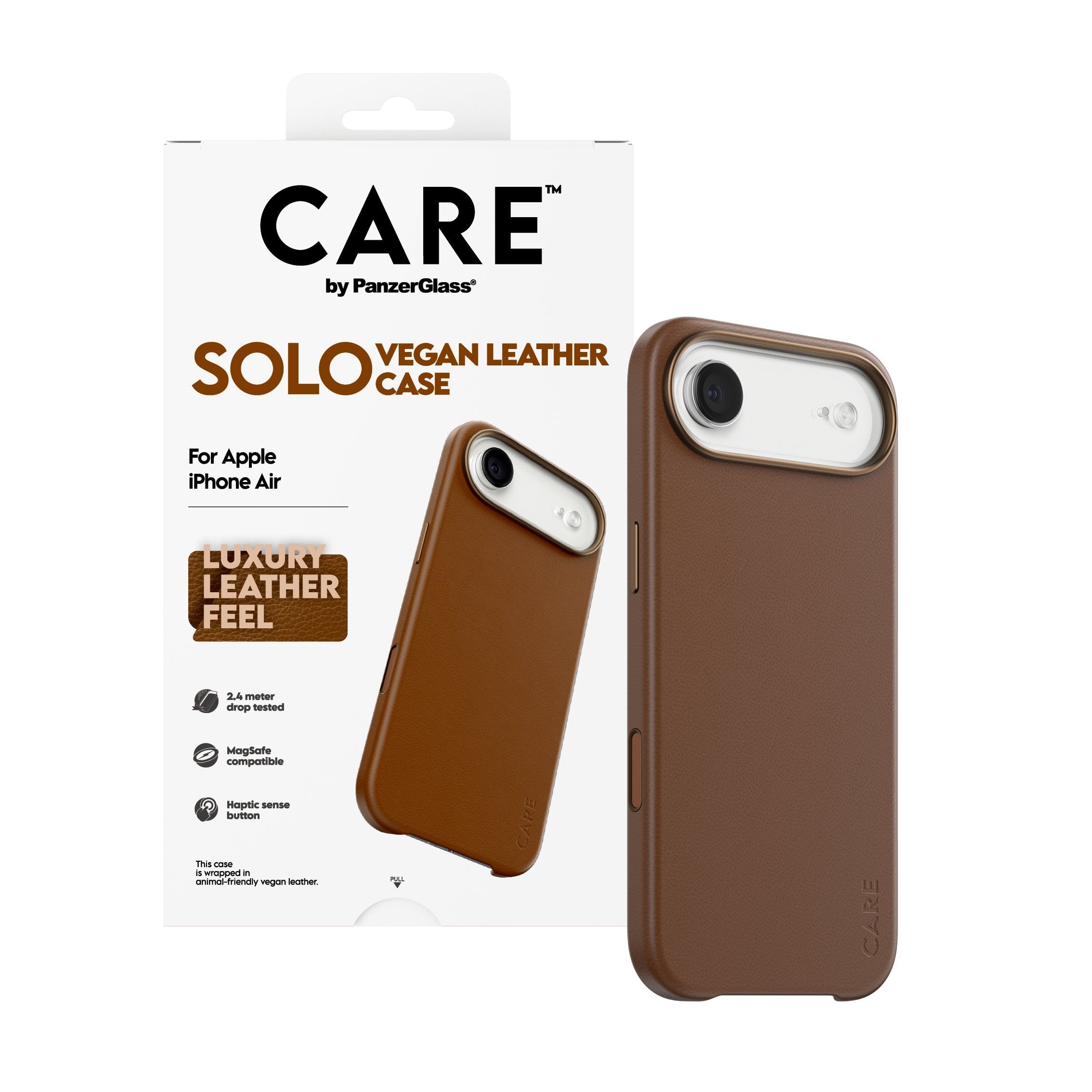 Panzerglass Care Solo Case Brown Ip Air