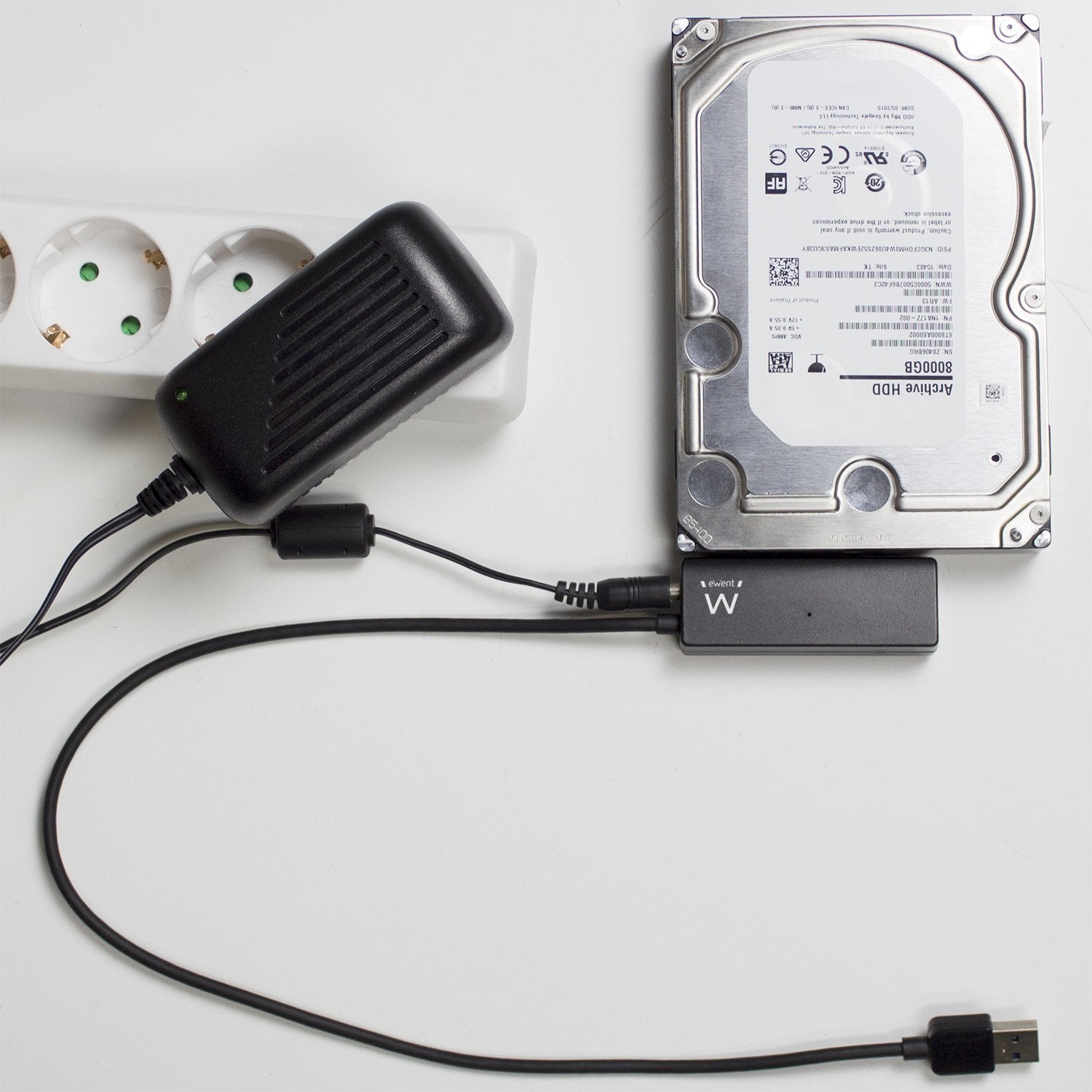 EAN 8054392612299 - Ewent EW7018 tarjeta y adaptador de interfaz SATA imagen 4