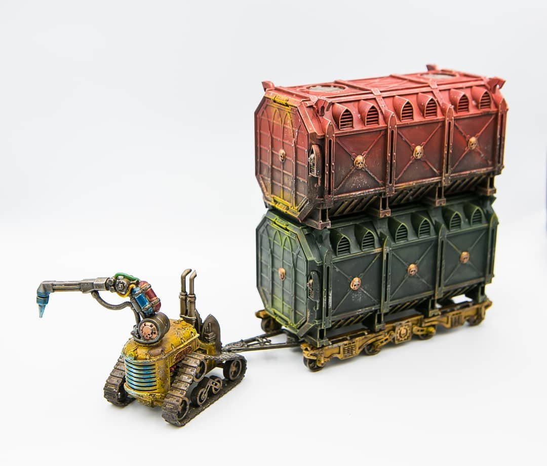 Warhammer 40k - Kampfzone Manufactorum: Gepanzerte Munitorum-Container