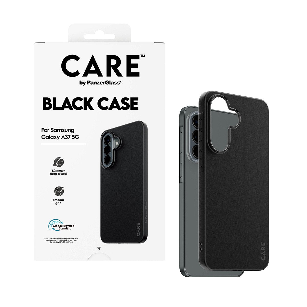 EAN 5715685034428 - PanzerGlass CARE™ by ® Black Case Samsung Galaxy A37 5G funda para teléfono móvil 17 cm (6.7") Transparen imagen 5