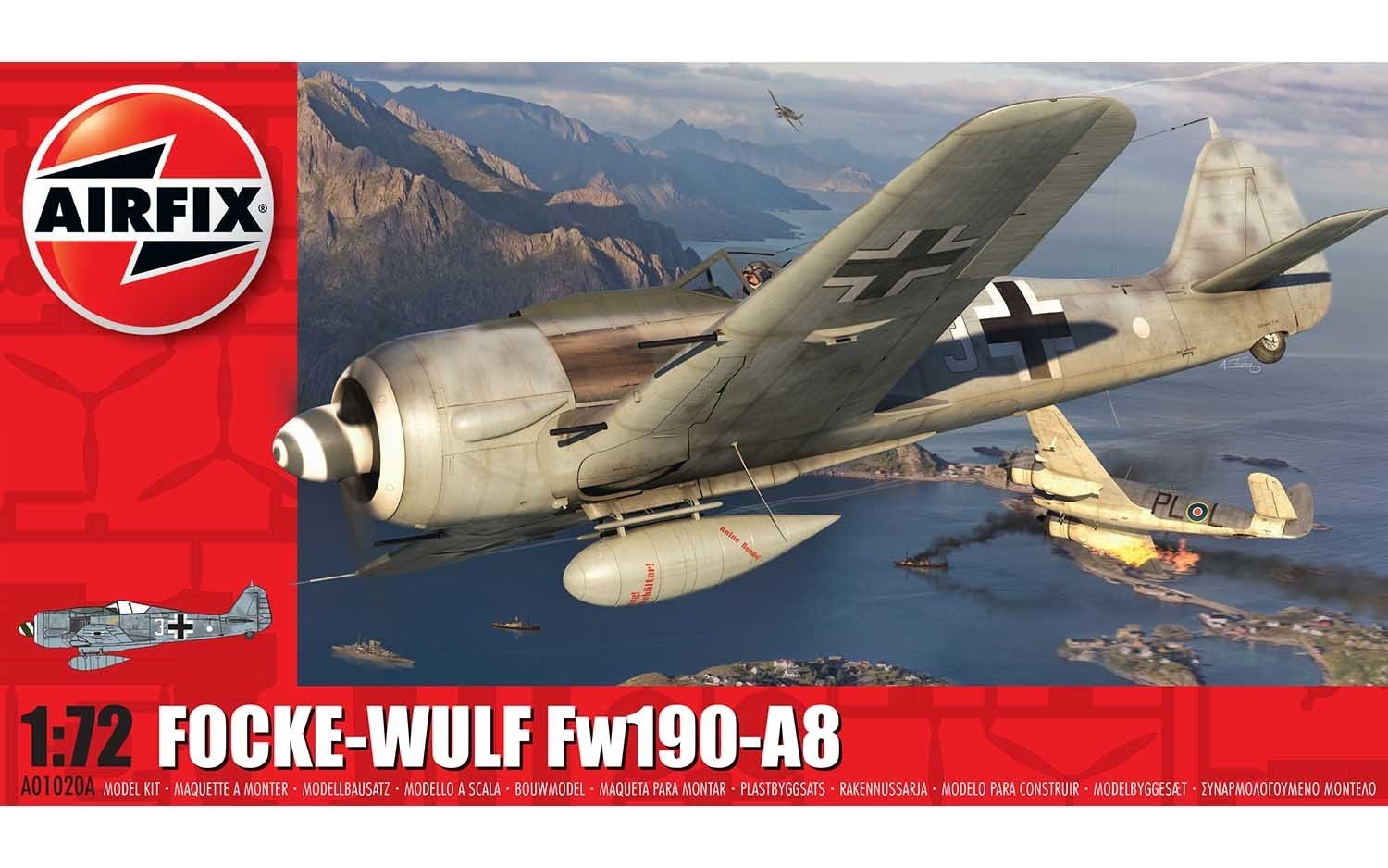 Airfix Focke Wulf Fw190a 8