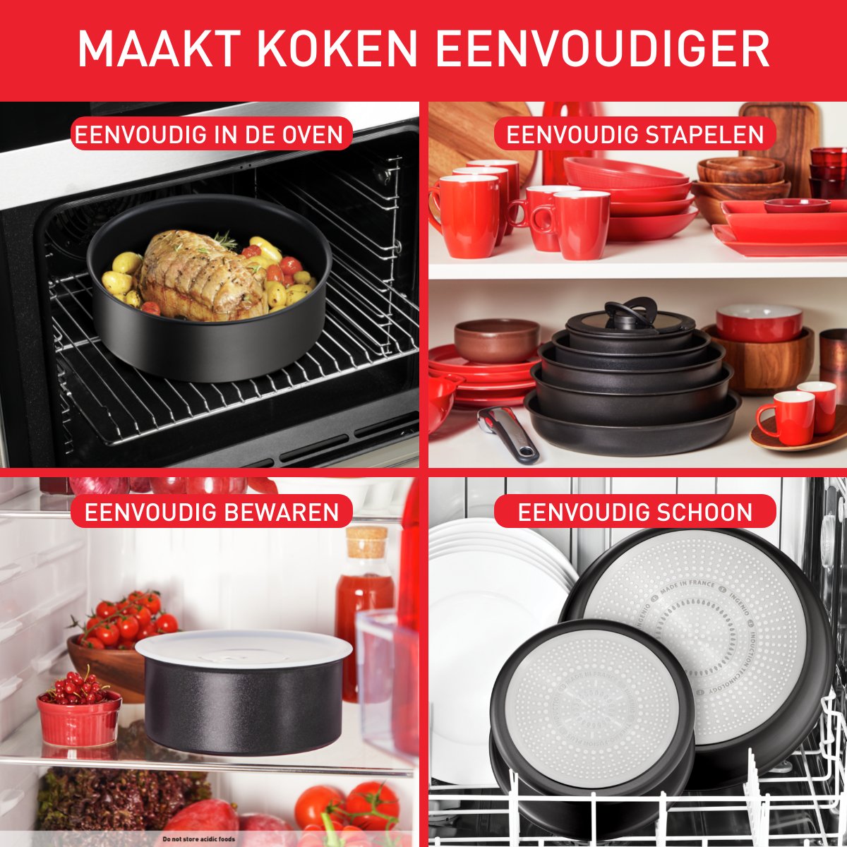 EAN 3168430334601 - Tefal L76304 kit de cacerolas imagen 4