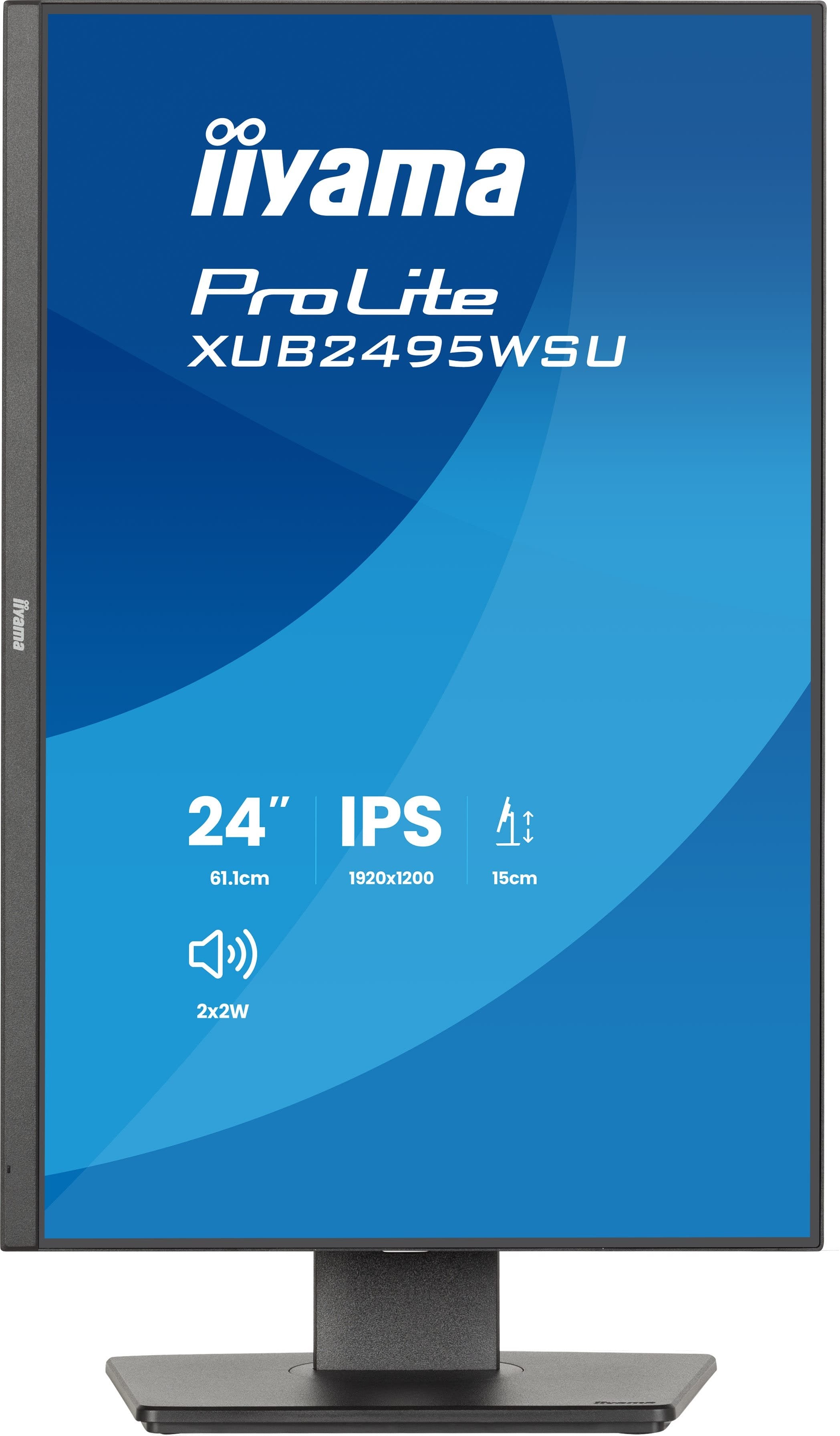 Iiyama 60.5cm 24" Xb2495wsu-B1 16:10 Hdmi+Dp+Usb-C Ips
