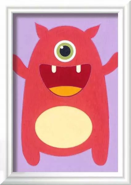 Ravensburger Creart - Red Monster, Pintura 23630
