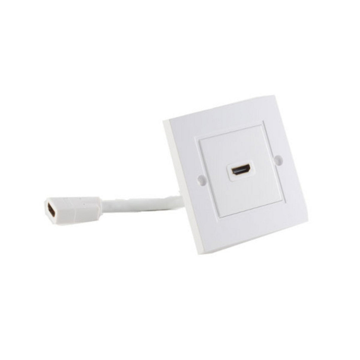 S-Impuls Hdmi Wanddose 1x Hdmi Conector Hembra Con Cable Alargador Reinwei