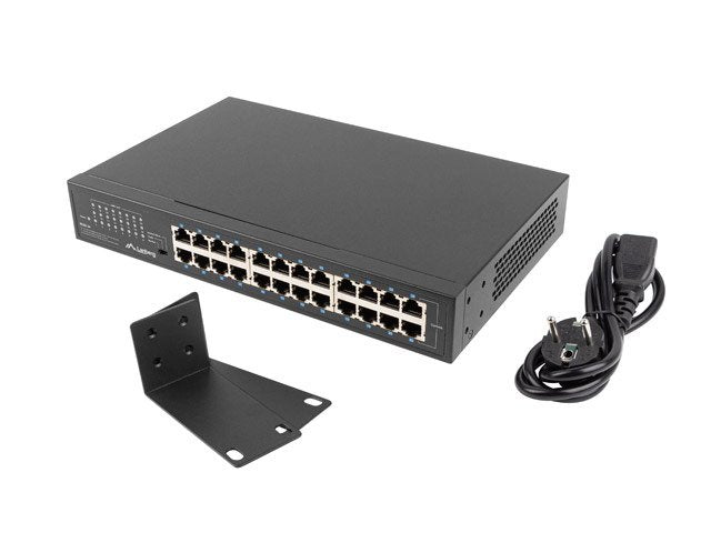 Switch Lanberg Rsge-24 Rack 19 "(24 Puertos, 1gb)