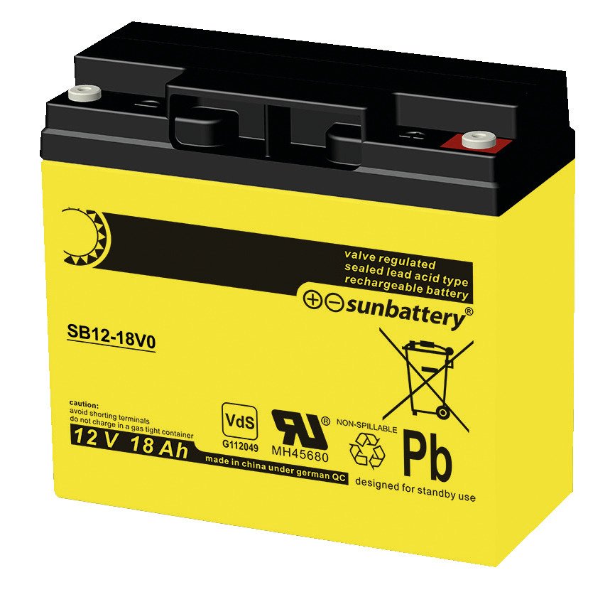 Abus Security-Center Vds Akkumulator 12 V 18 Ah