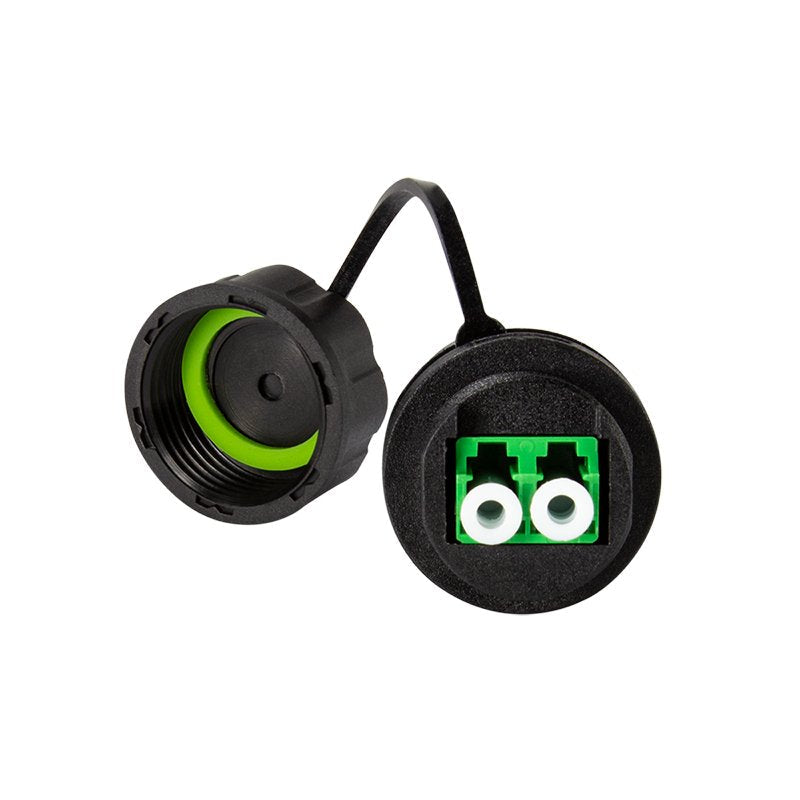 Conector Logilink Lc-Duplex, Impermeable, Tapa Protectora