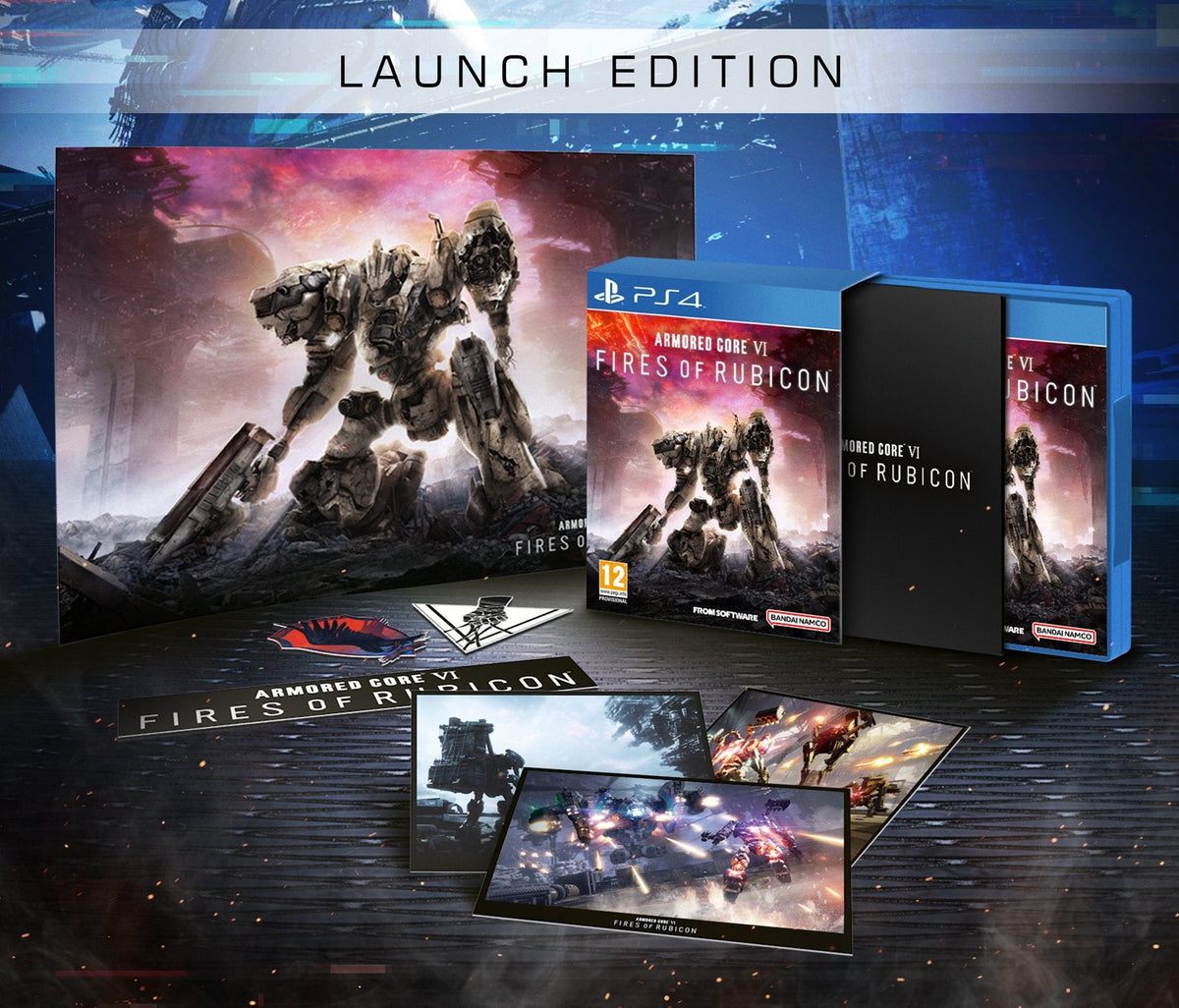Armored Core Vi Fires Of Rubicon Launch Edition Ps4/Ps5 Uk