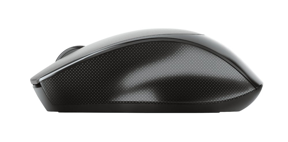 Ratón Inalámbrico Trust Zaya 23809 Black Óptico Rf 2.4ghz 1600dpi Max 4 Botones -Bat.Recargable Puerto Usb Tipo-C