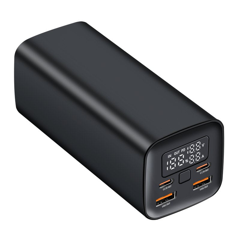 Bateria Externa Power Bank 20000, 2x Usb A + 2x Usb C Qc 3.0 & Pd 3.0 65 W, Black Logilink