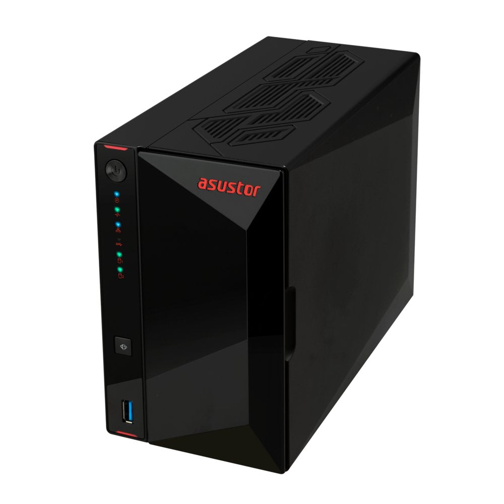 Asumor Nimhmor 2 Gen2 As5402t 2 Bay Nas, Quad-Core 2.0ghz