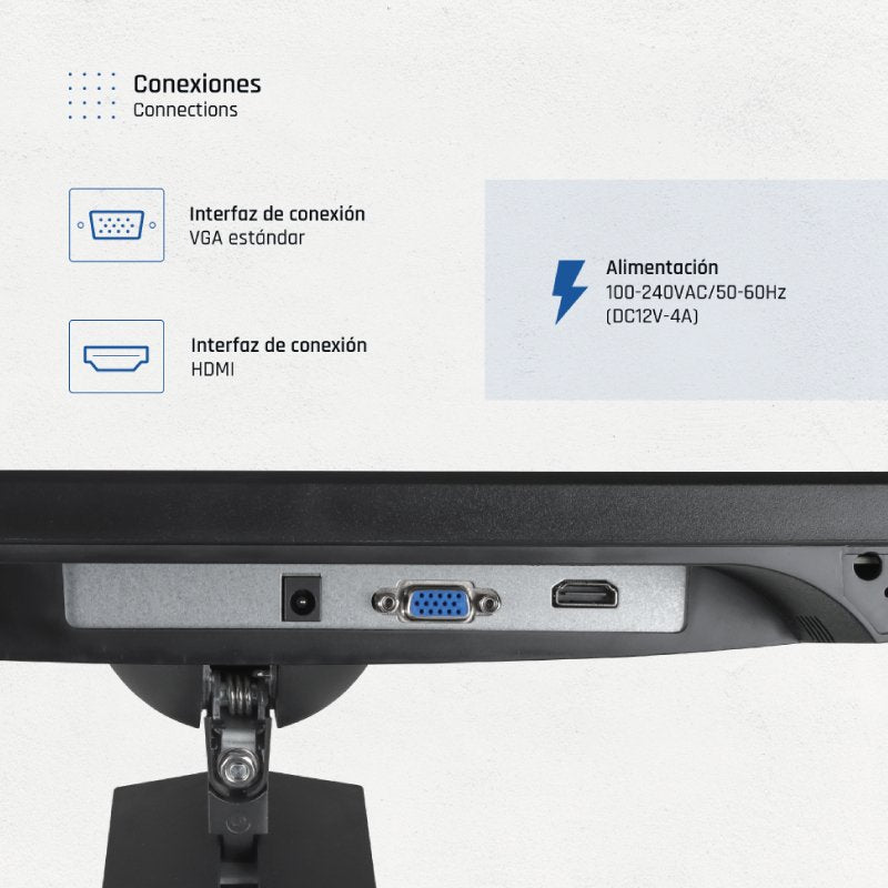 EAN 8435364319819 - iggual ML27FA pantalla para PC 68,6 cm (27") 1920 x 1080 Pixeles Full HD LED Negro imagen 4