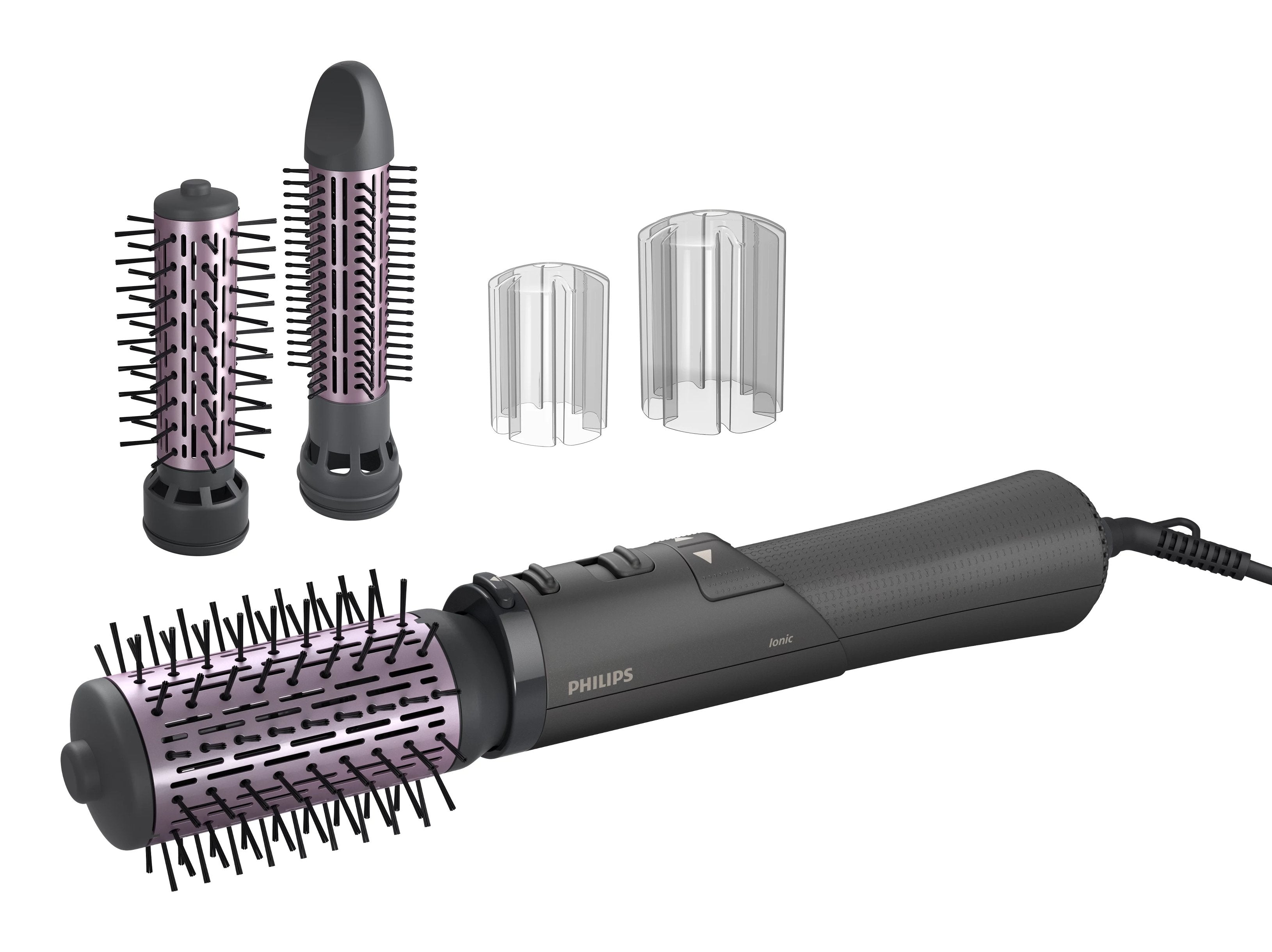 EAN 8720689002820 - Philips 7000 series BHA715/00 Utensilio de peinado Cepillo rizador Caliente Gris, Rosa 1000 W 1,8 m imagen 5