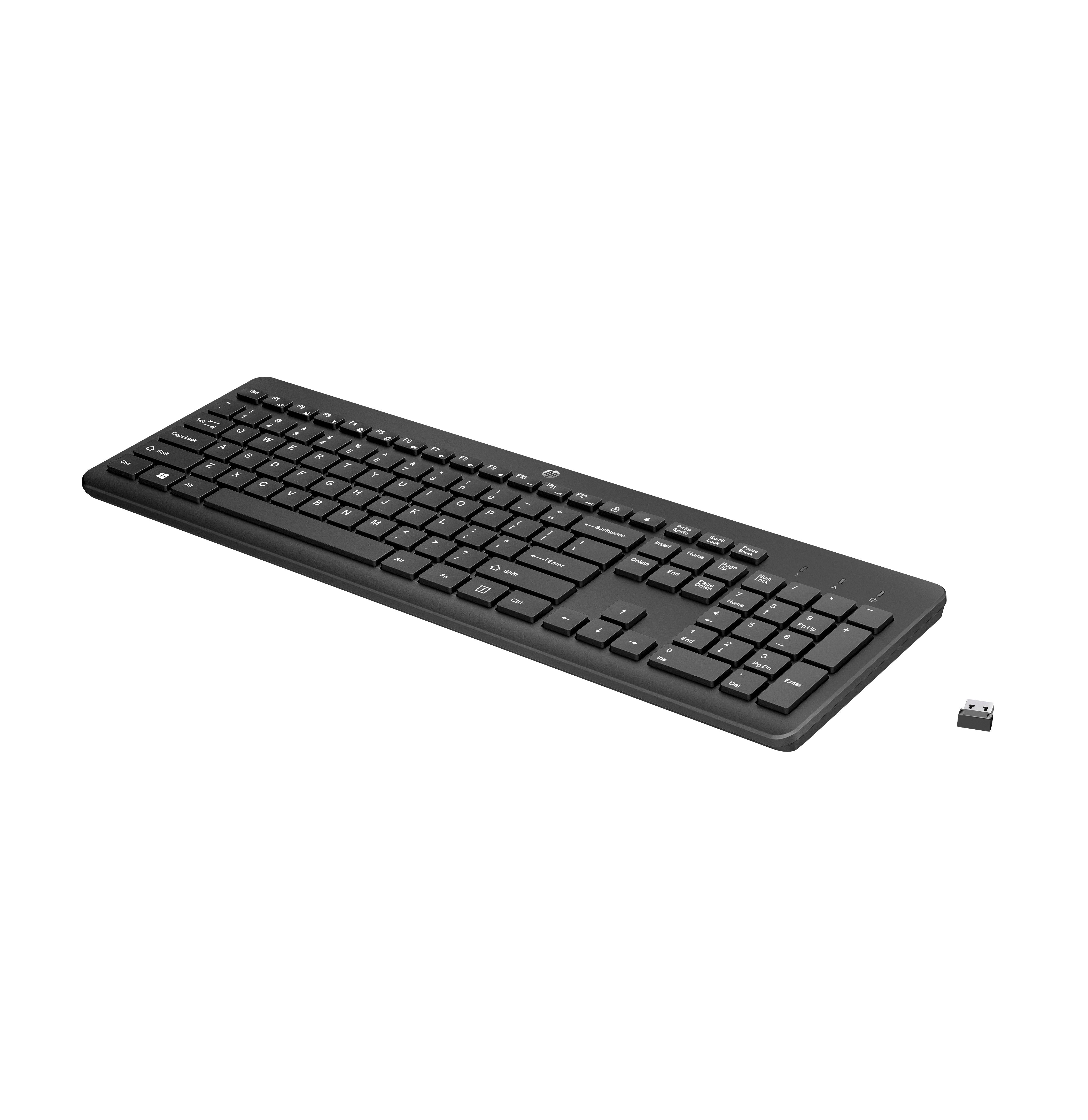 EAN 0195908430094 - HP 230 BLK Wireless Keyboard teclado Universal RF inalámbrico Negro imagen 10
