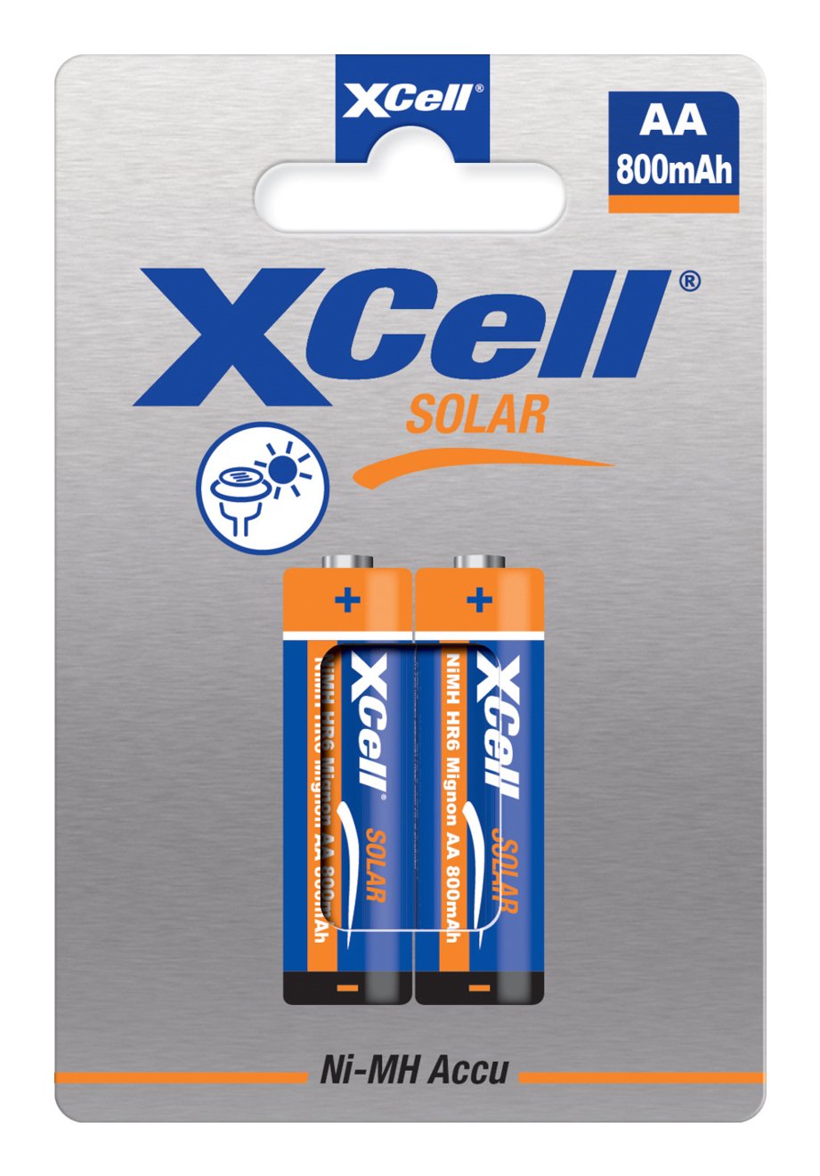 EAN 4042883802230 - XCell 149447 pila doméstica Batería recargable AA Níquel-metal hidruro (NiMH) imagen 1