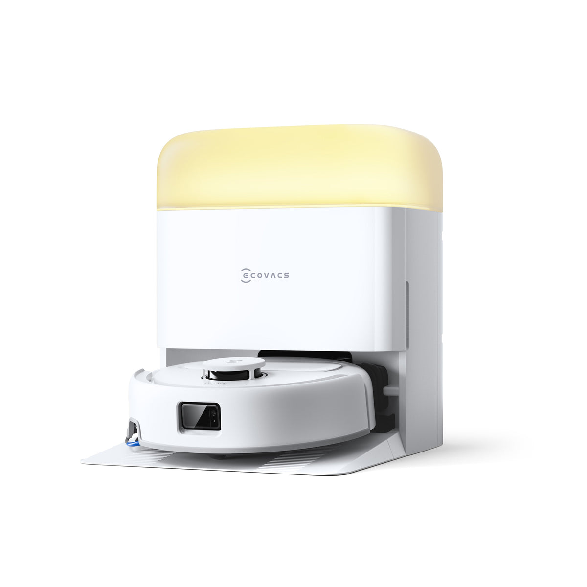 Ecovacs Deebot Mini 2 Vacuum Cleaner,Robot,Wet&Dry,Compact Design,White+Auto-Empty Station