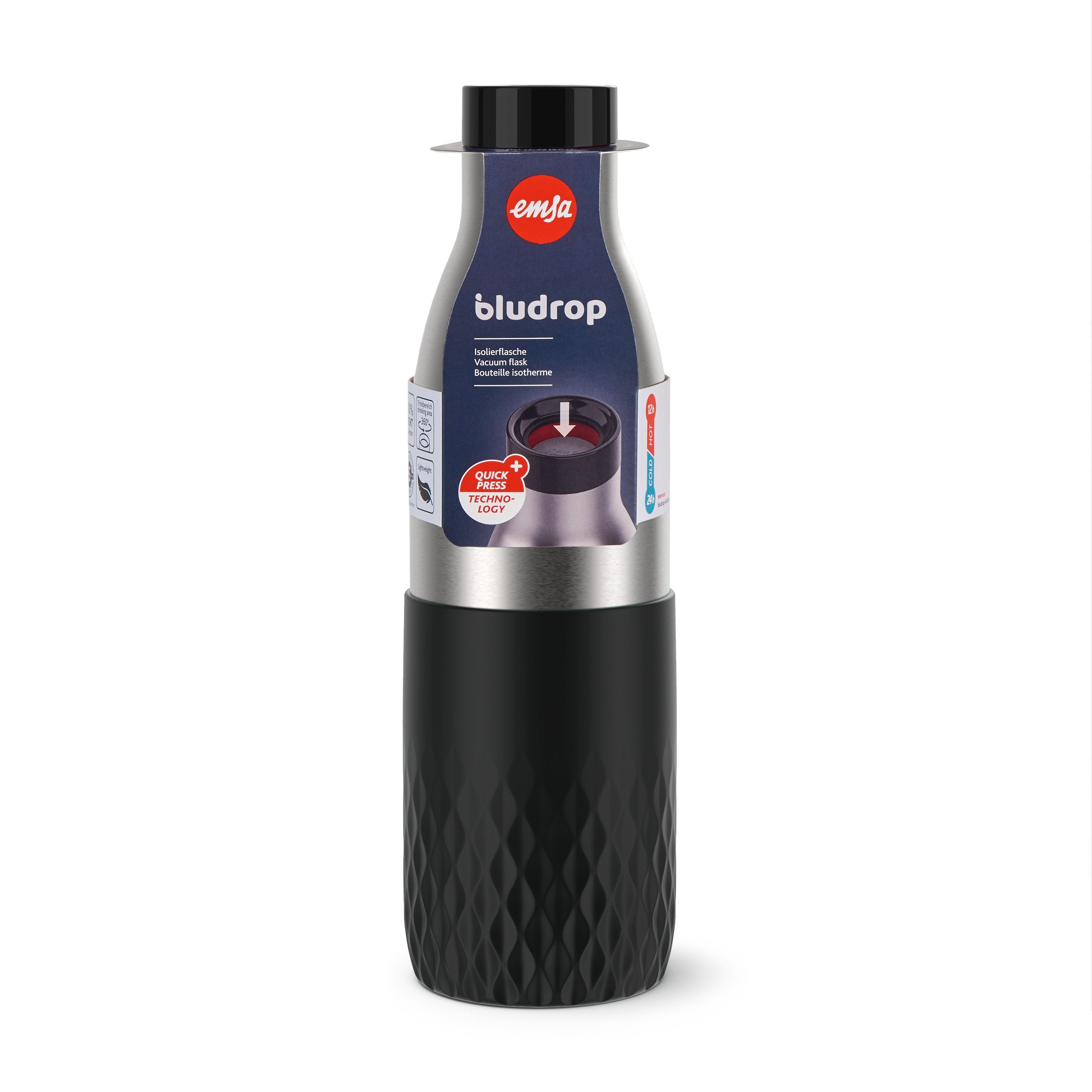 Bludrop Sleeve Isoliertrinkflasche 0,7 Liter, Thermosflasche N3111100