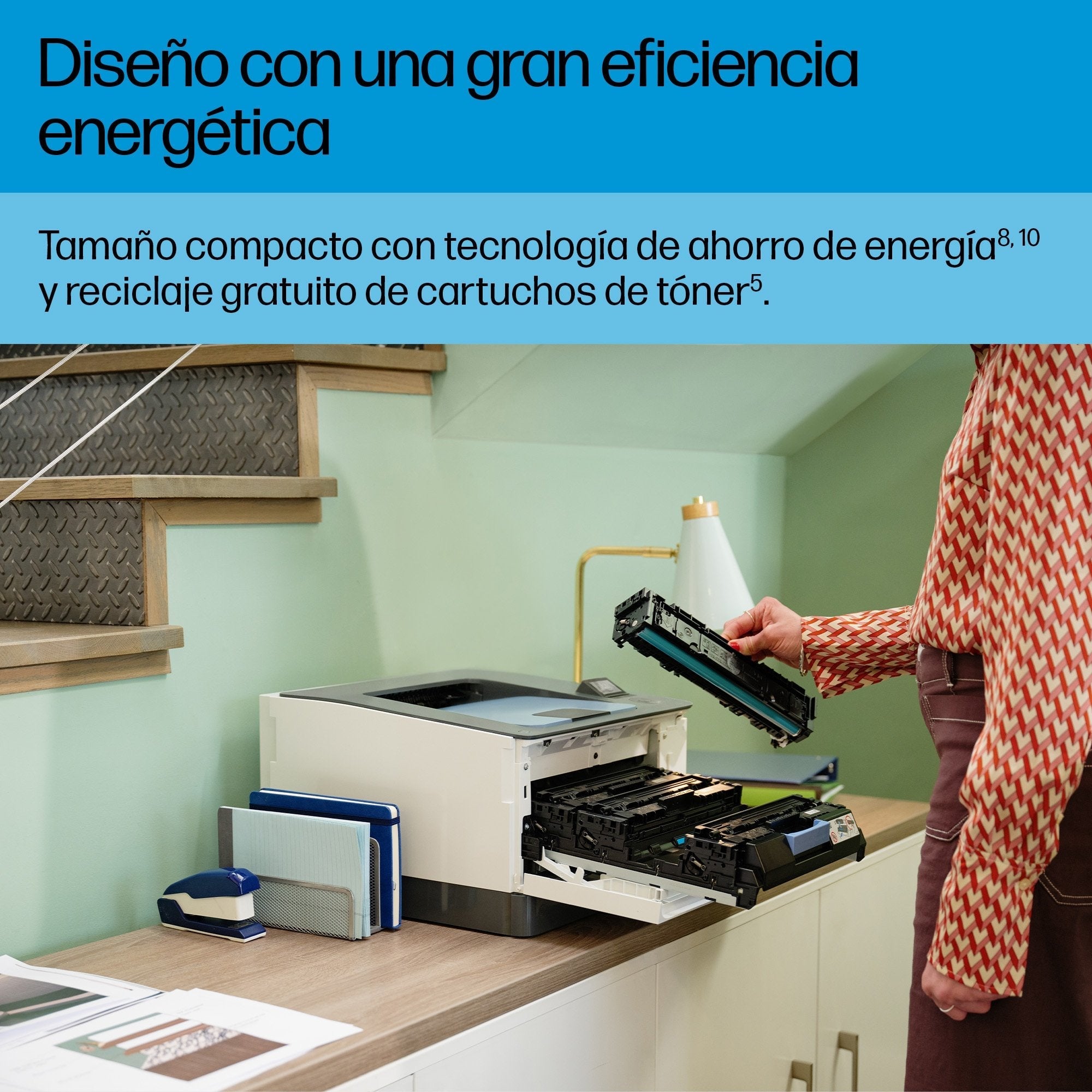 Impresora Láser Color Hp Laserjet Pro 3202dw Wifi Dúplex Blanca