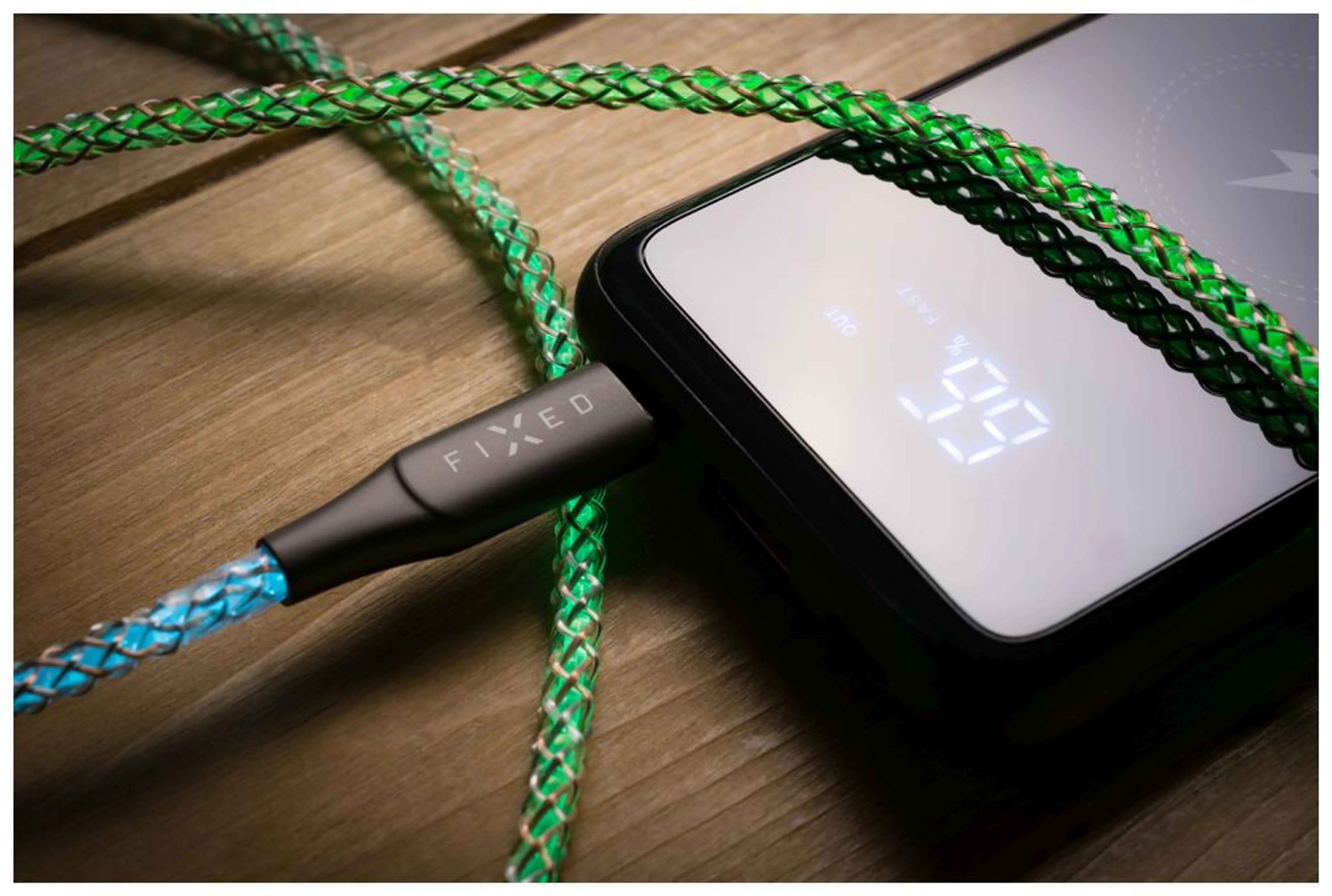 EAN 8591680149001 - FIXED FIXDLED-CC-RA cable USB 1,2 m USB C 60 W Multicolor imagen 9