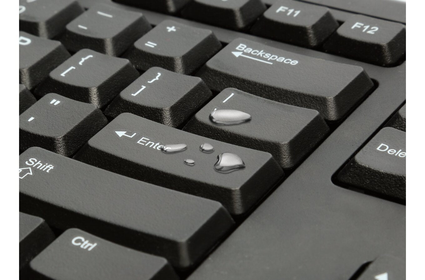 EAN 5028252197816 - Kensington ValuKeyboard teclado Oficina USB AZERTY Francés Negro imagen 3