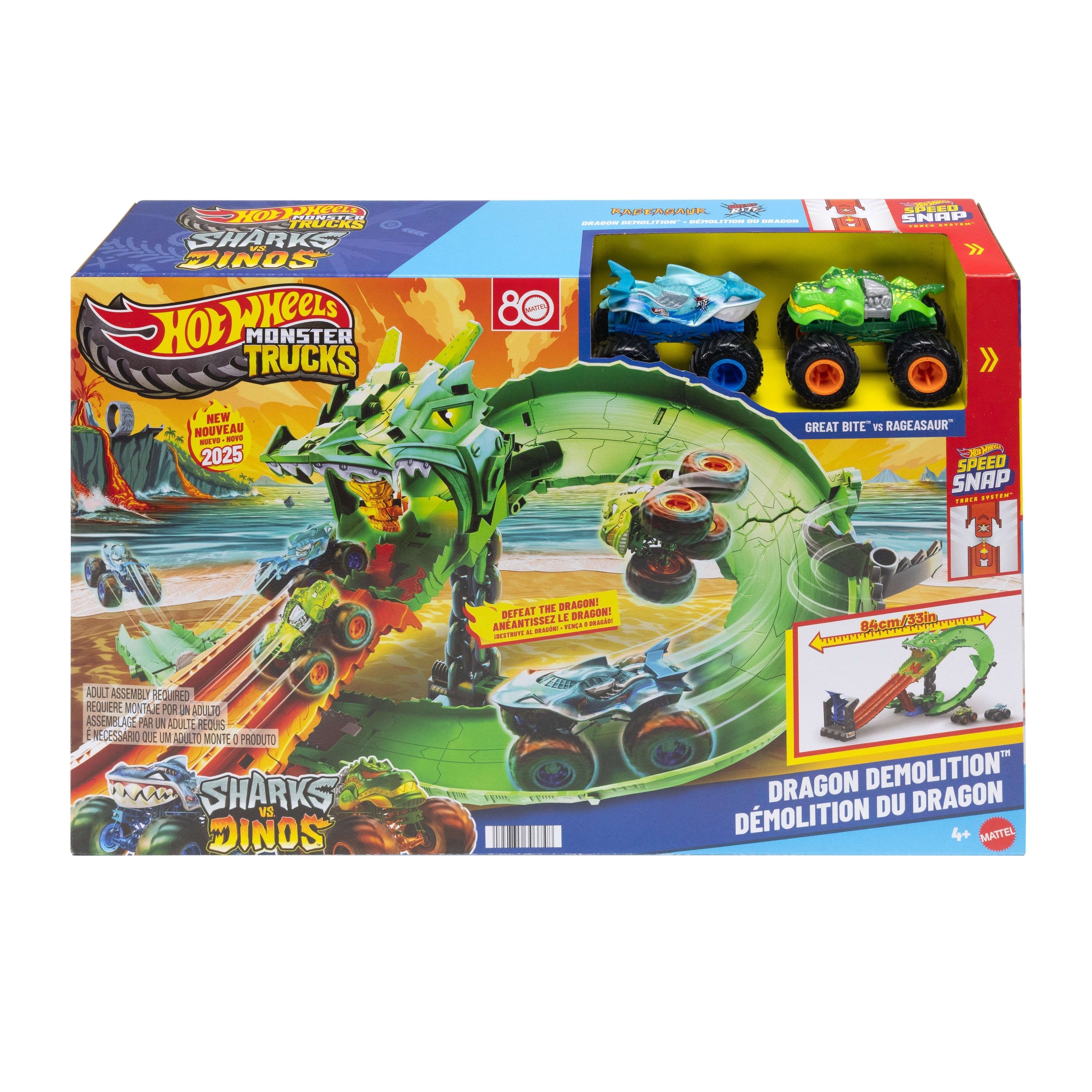 EAN 0194735303748 - Hot Wheels Monster Trucks JFR06 vehículo de juguete imagen 6