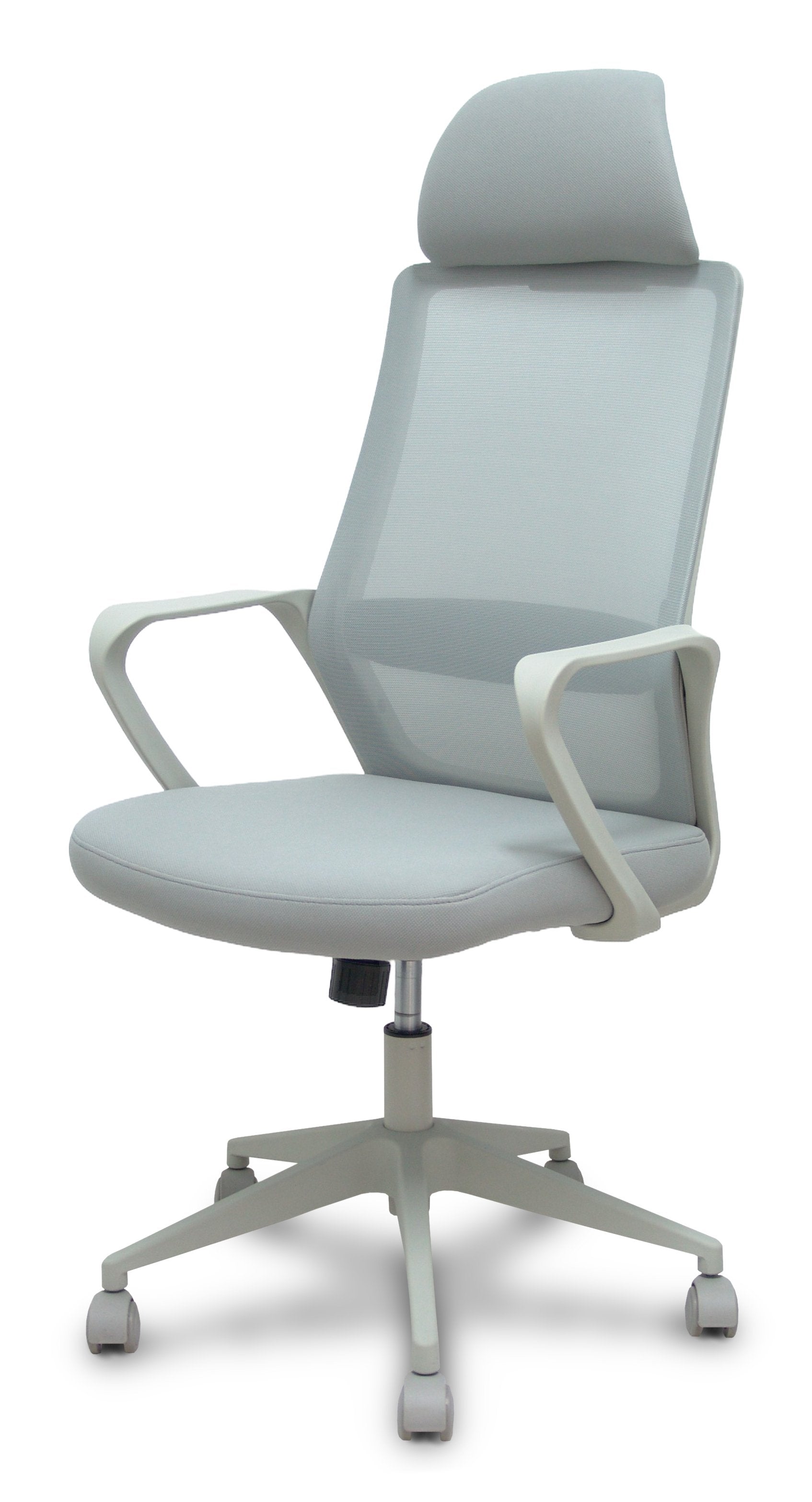 Piqueras Y Crespo Forol Silla Pro534 Gris Respaldo Malla Gris Asiento Tela Gris Base Piramidal Gris Ruedas Nailon
