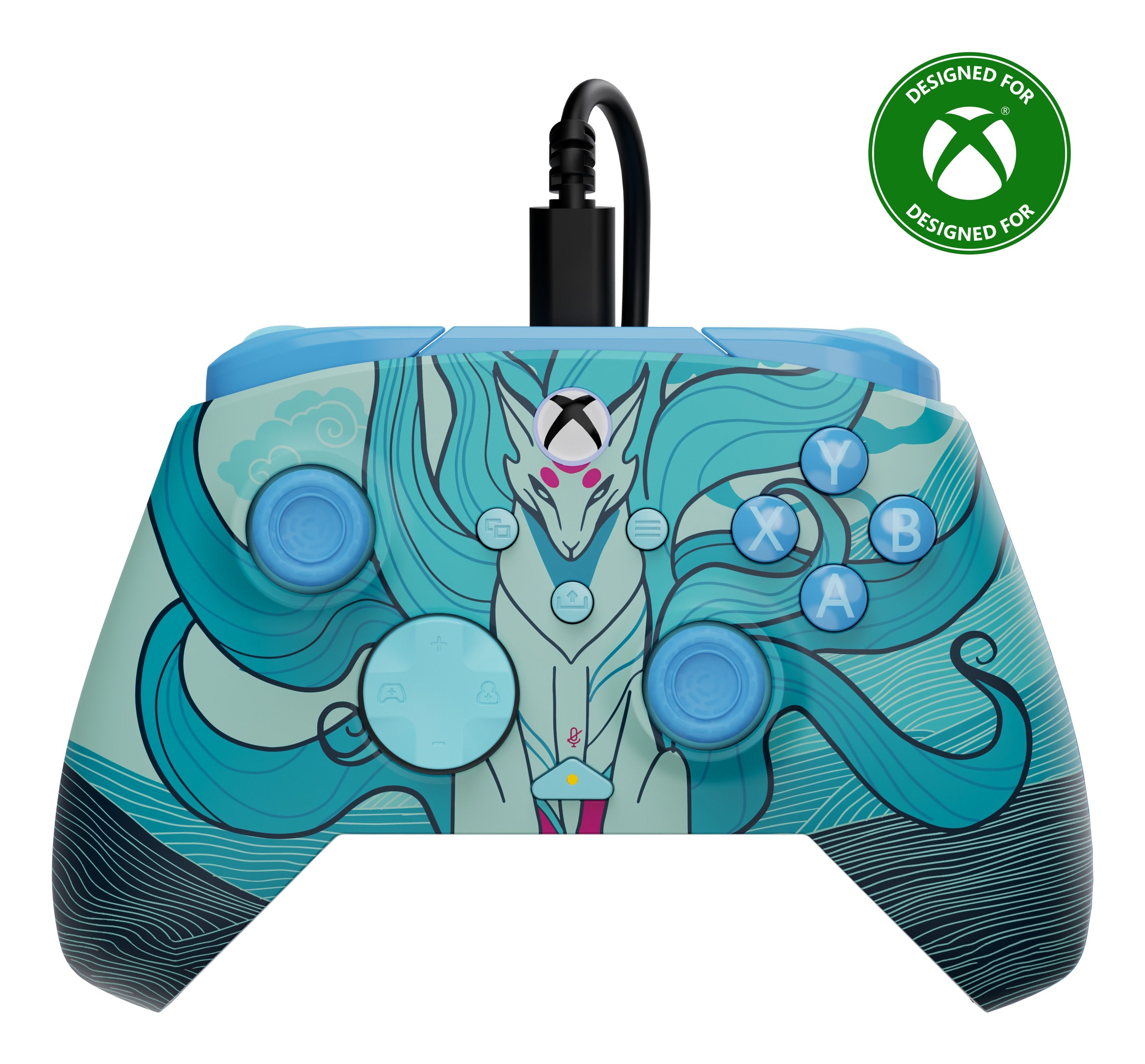 Turtle Beach Rematch Advanced Wired Blue Kitsune  (Xbs, Pc)