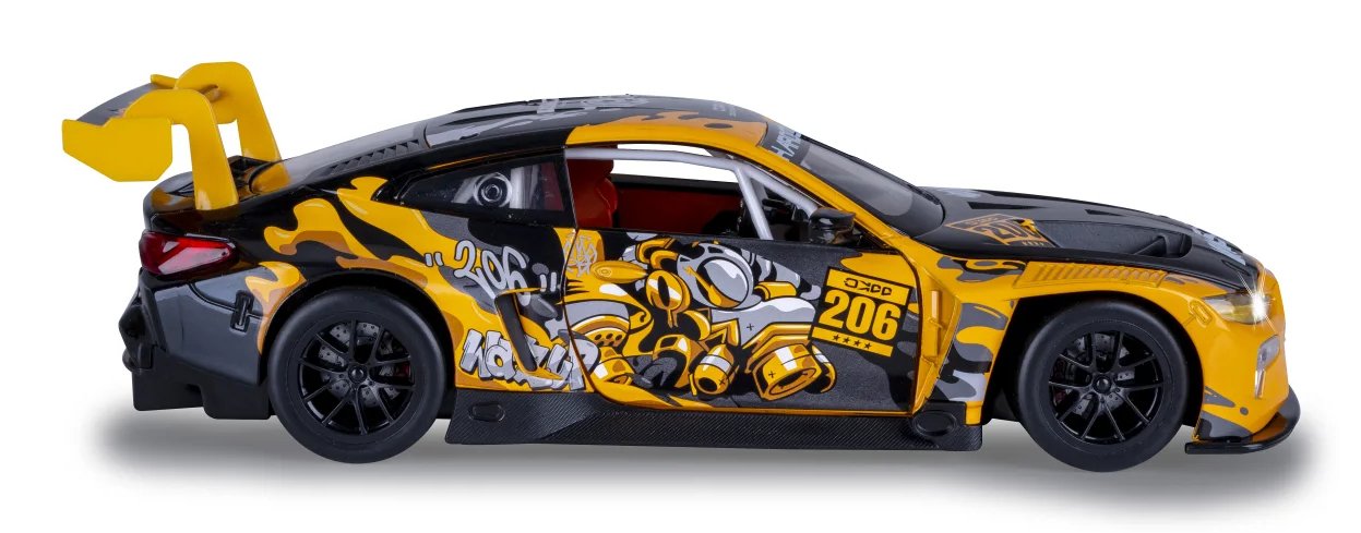 Jamara Bmw M4 Gt3 1:24 Amarillo 3+