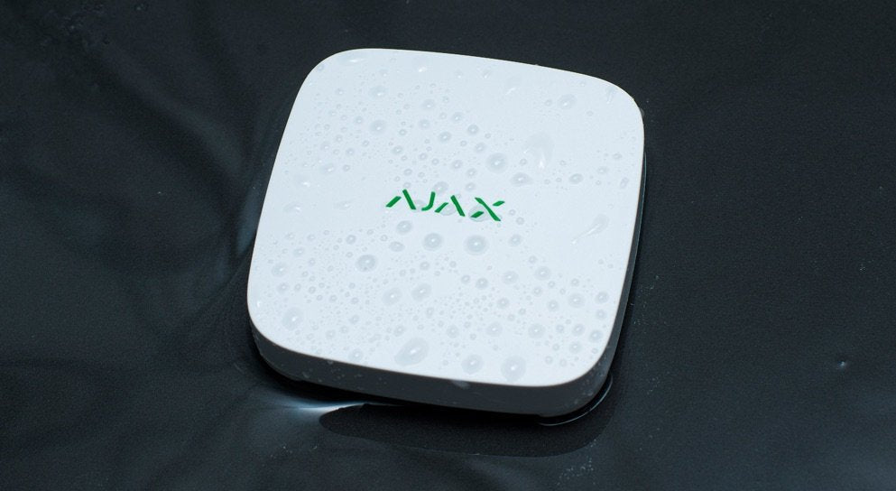 Ajax Leaksprotect-Wh Ajax Leaksprotect. Detector De Inundación  Inalámbrico. Color Blanco