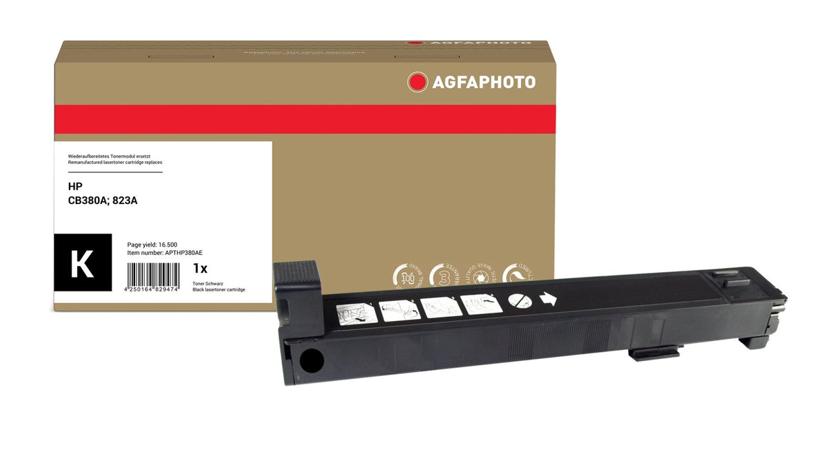 EAN 4250164829474 - AgfaPhoto APTHP380AE cartucho de tóner 1 pieza(s) Compatible Negro imagen 1