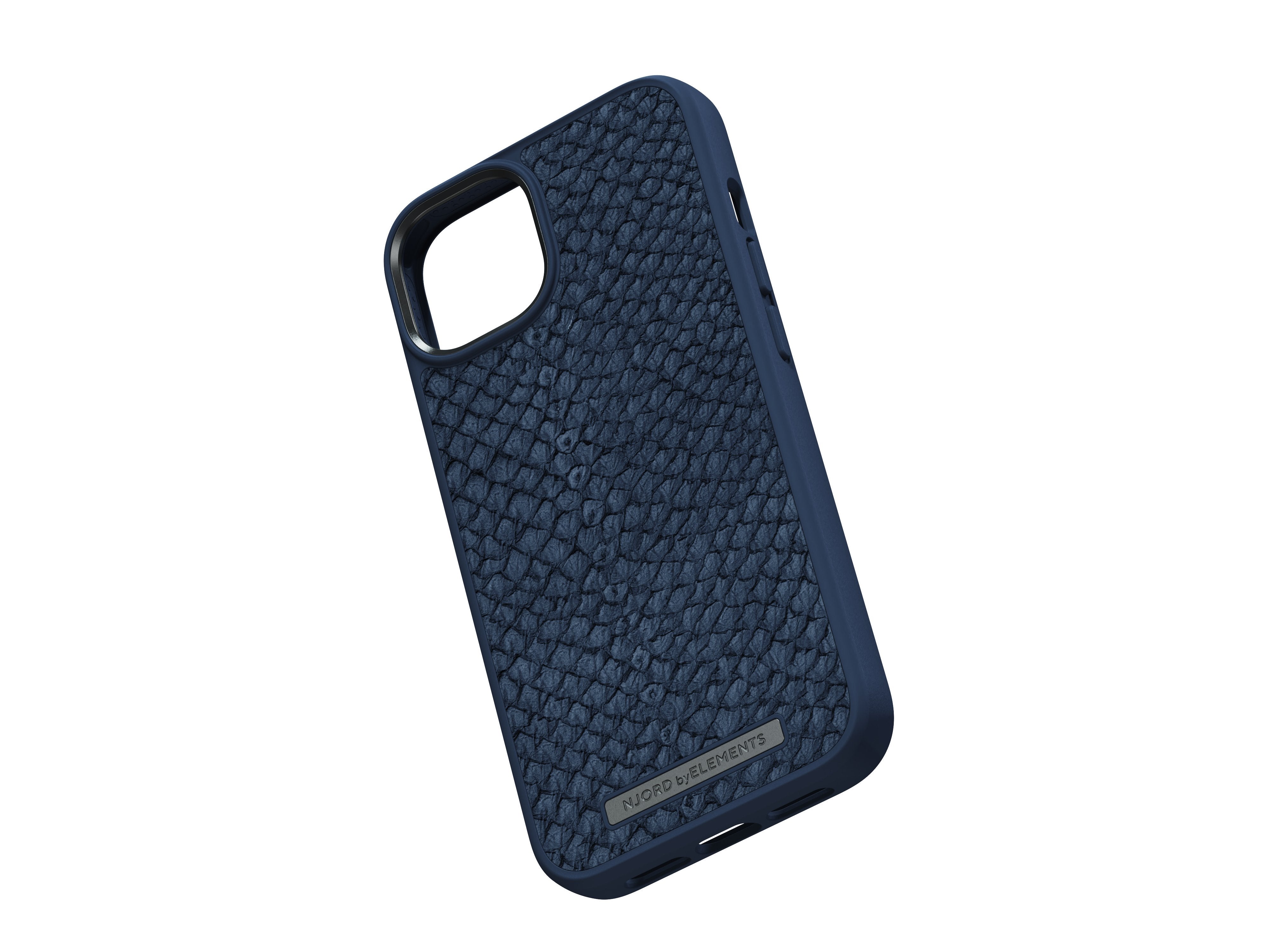 Funda De Cuero Iphone 14 (6.1) Azul