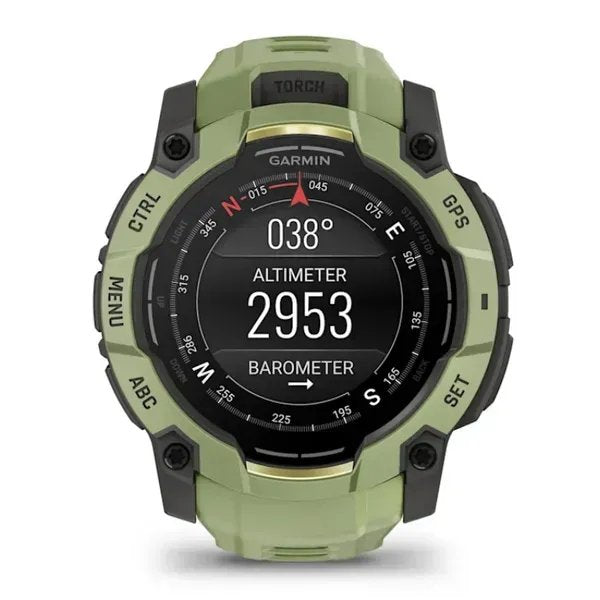 Instinct 3,50mm,Amoled,Fern Green/Gray, Fern Green Band, Ww
