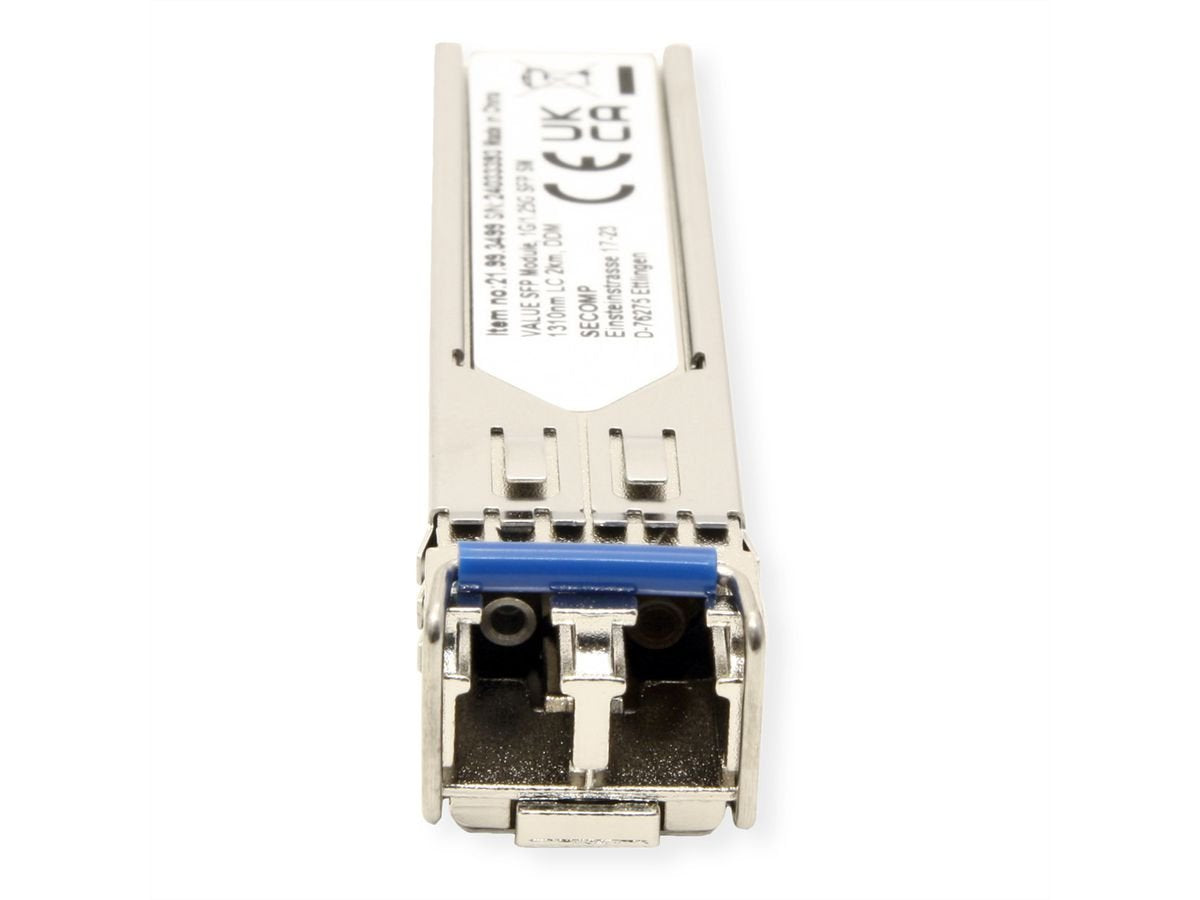 Sfp Modul (Minigbic) Lx Lc, 1 1,25g, Single Mode 1310nm, Max. 2km
