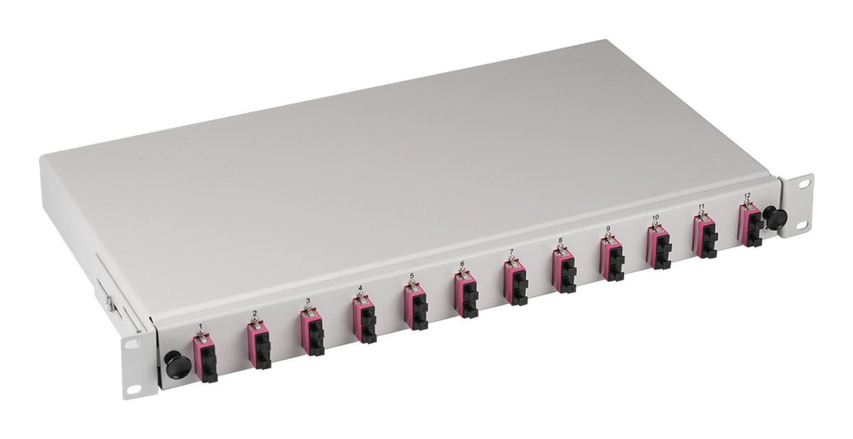 Spleibox Gr Extraíble Sc Om4 24xpigtails Abgesetzt & 12xduplex-Empalme
