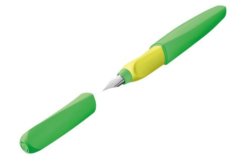 Pelikan Pluma Estilográfica Twim P457 M Neon Verde +2tp Blimer