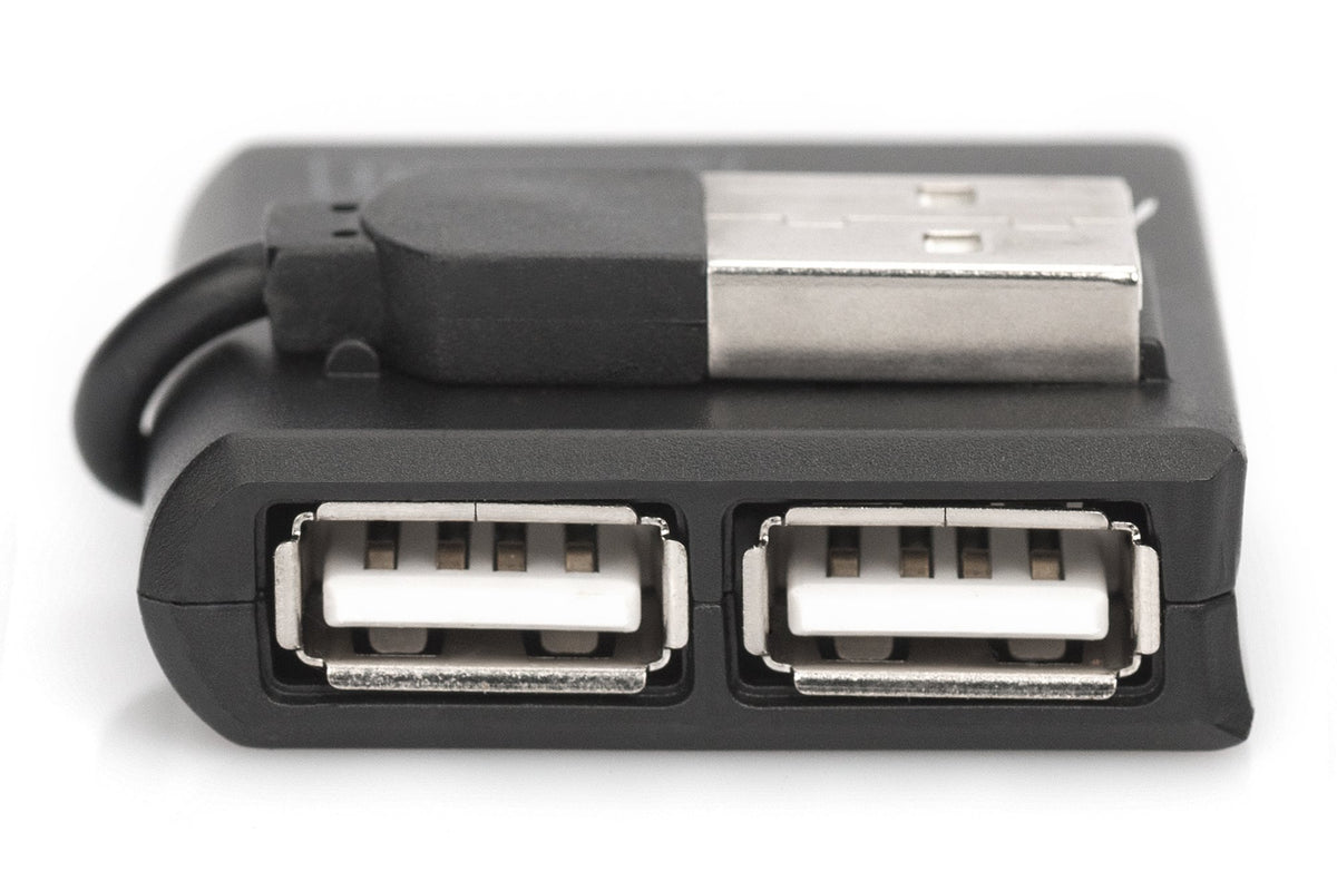 EAN 4016032306542 - Digitus DA-70217 hub de interfaz 480 Mbit/s Negro imagen 4