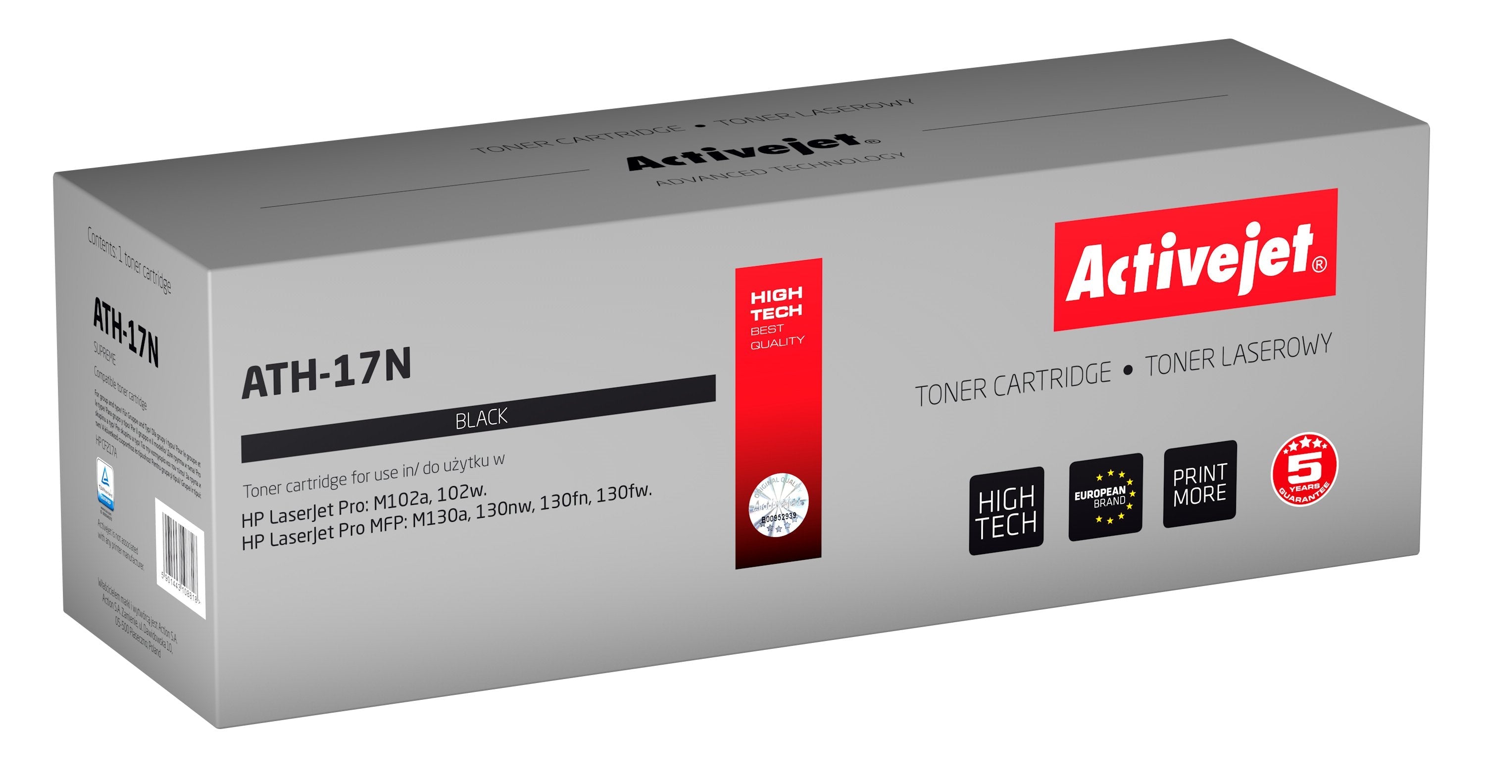 EAN 5901443108818 - Activejet ATH-17N cartucho de tóner 1 pieza(s) Compatible imagen 1